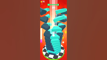 Drop Stack Ball Game Level 4 - short video - More Gaming