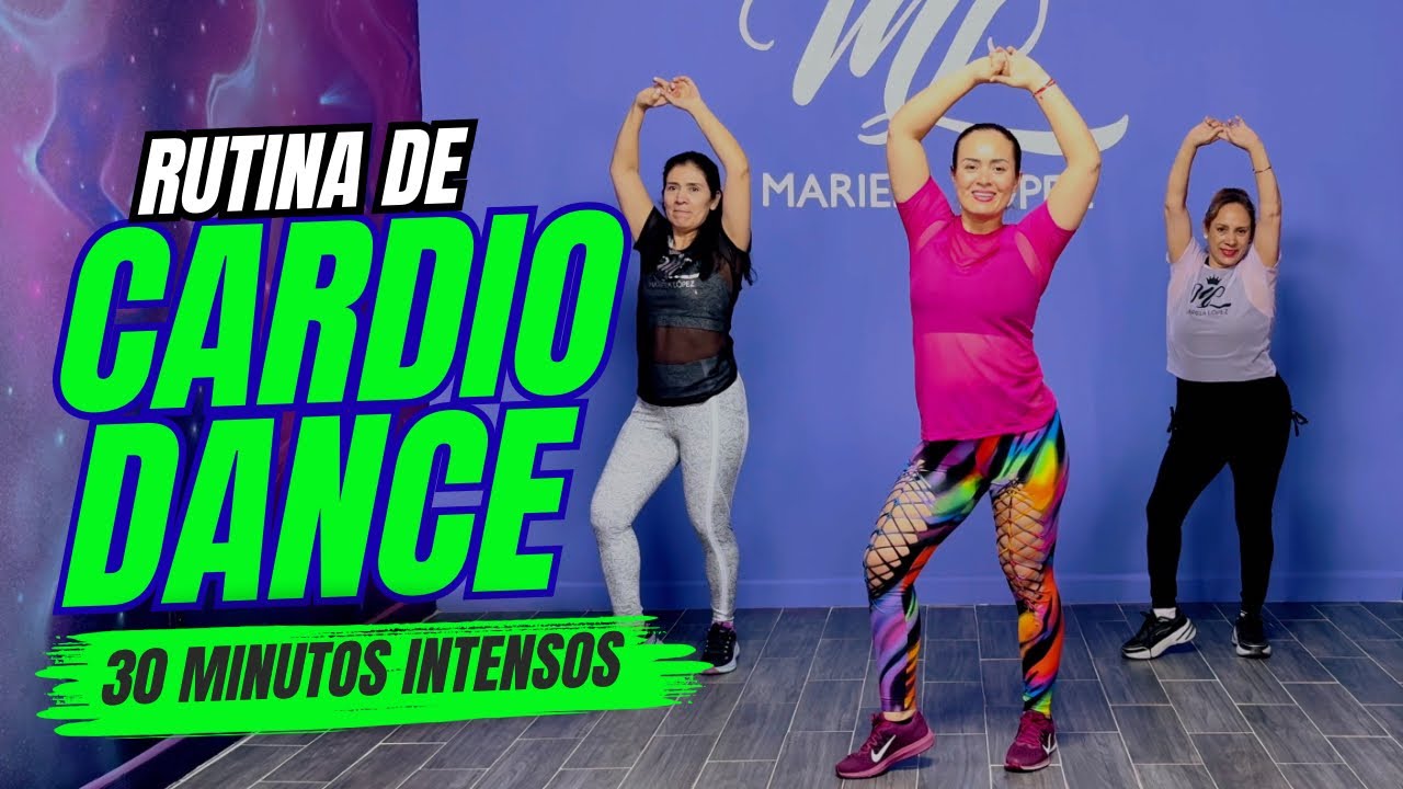 CARDIO BAILE | Rutina para adelgazar rápido en casa | Cardio Dance Fitness | Rutinas Quemagrasa 