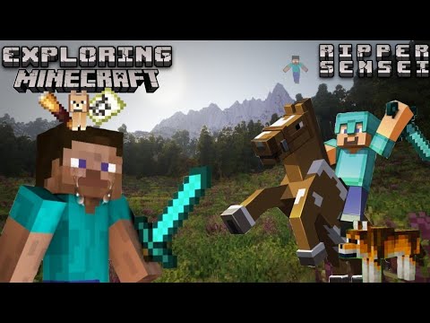 Exploring my Minecraft world went good and bad both !!🥺😱 - YouTube