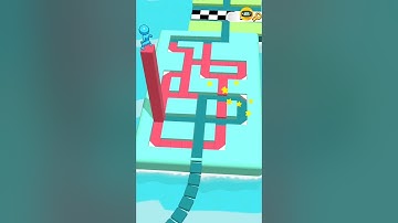 Stacky Dash Gameplay Part 4 😲😬😬 #stackydash #gameandro #shorts