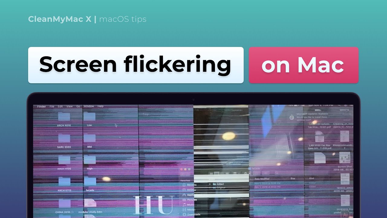 New Update How to fix screen flickering on a Mac