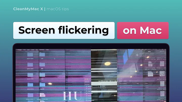 How to fix screen flickering on a Mac