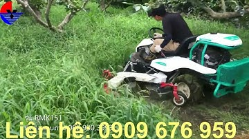Máy cắt cỏ dại cho nhà máy điện mặt trời,  vườn cây OREC RMK151- Thiên Minh 0909 676 959