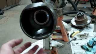 Toyota 4x4 solid front axle How to remove and replace the inner axle seals Fix knuckle leaks