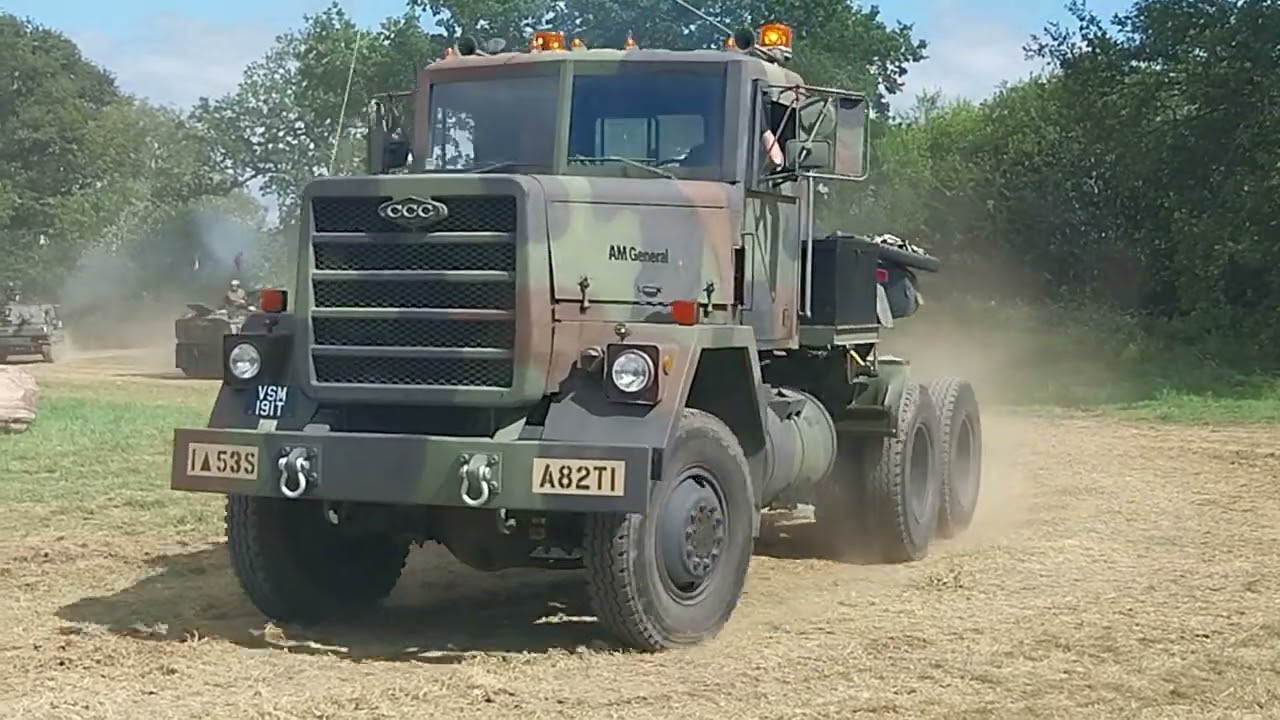 Military Vehicles at Capel Miltrary Show, Surrey - 01/07/23