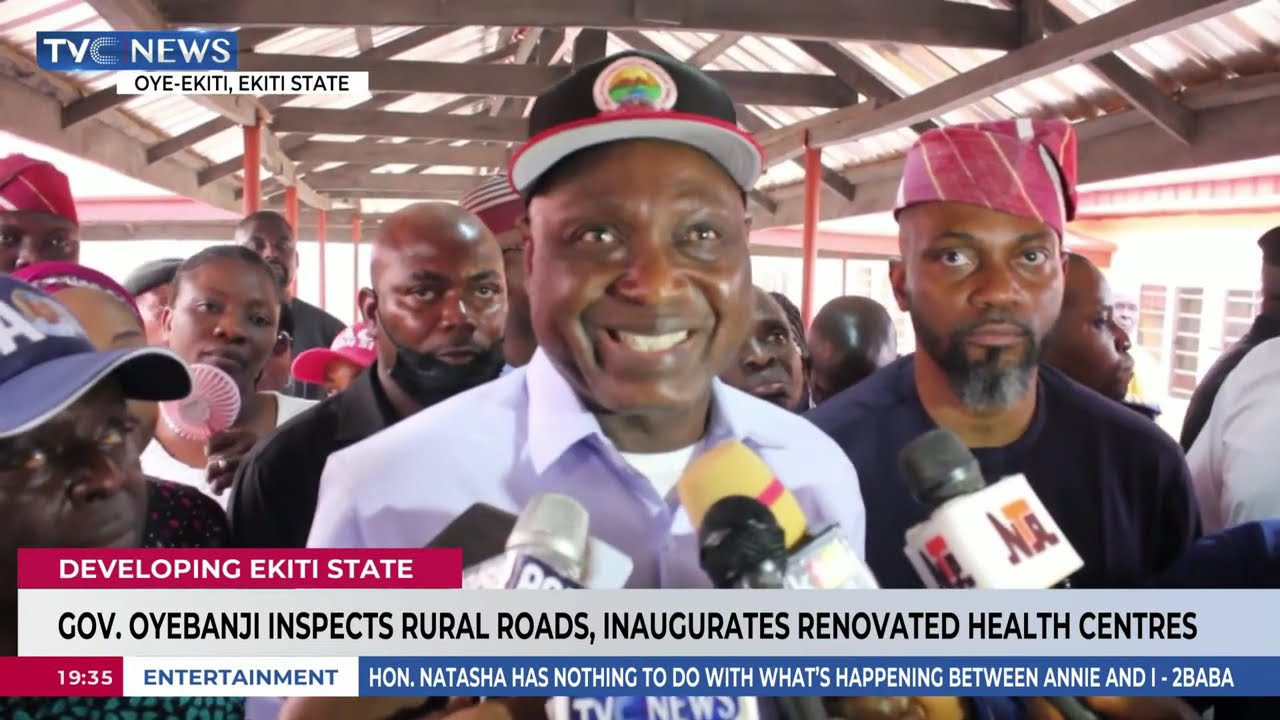 Gov. Oyebanji Inspects Rural Roads, Inaugurates Renovated Health Centres