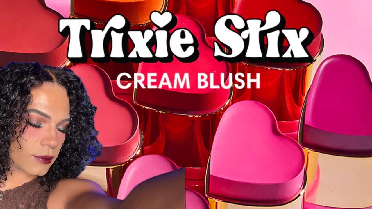 Full Face Of Trixie Cosmetics Makeup feat. NEW Trixie Stix Cream Blush