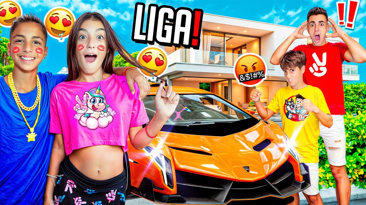 EL NIÑO MILLONARIO LIGA CON MI HIJASTRA…*Unai Celoso?*