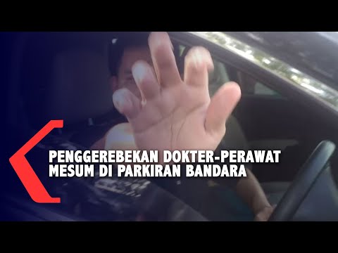 Viral! Detik-Detik Penggerebekan Oknum Dokter-Perawat Mesum di Parkiran Bandara