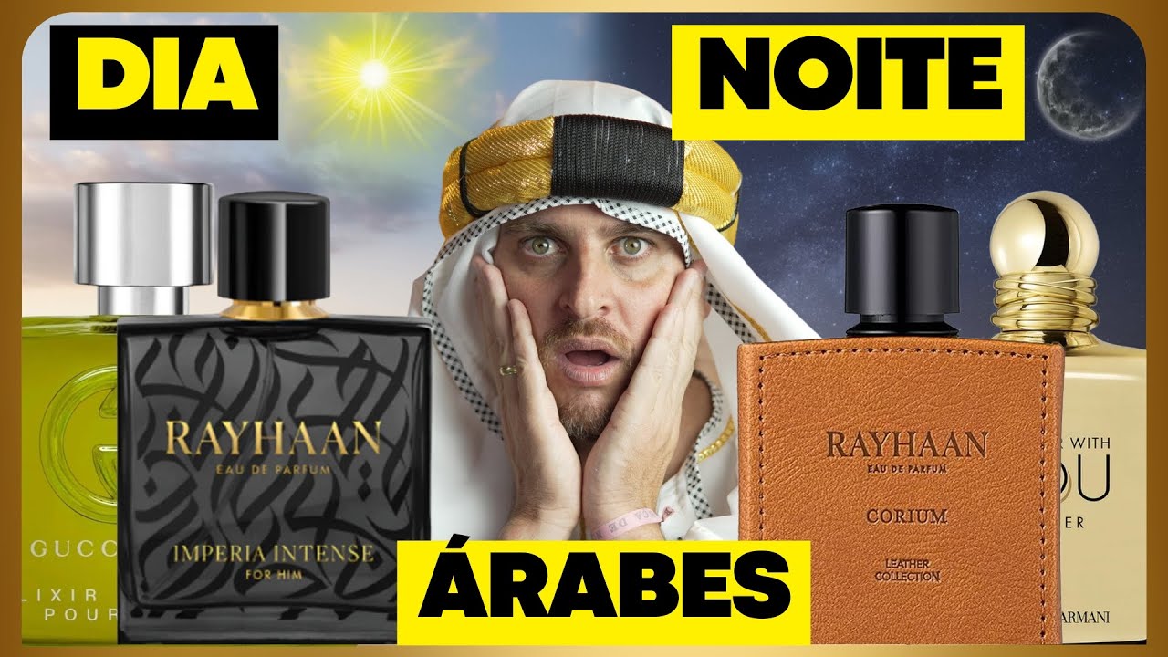 CORIUM & IMPERIA INTENSE de RAYHAAN | UM PERFUME ÁRABE para O DIA e UM ÁRABE PARA NOITE #perfume