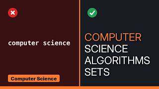 Computer Science: Find 2 sets with an empty intersection