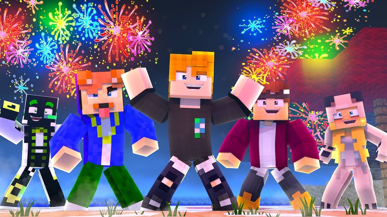 SYNTE FEIERT SILVESTER MIT SEINEN FREUNDEN IN MINECRAFT ...
