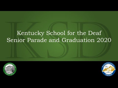 Kentucky School for the Deaf Graduation 2020