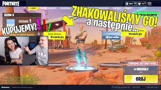 ZHAKOWALIŚMY KONTO WIDZA I KUPILIŚMY MU... * Niesamowita reakcja * | Fortnite Battle Royale