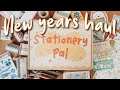 New year stationery haul ft. Stationery Pal