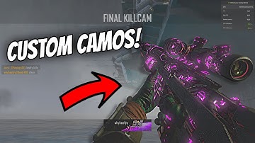 HOW TO GET CUSTOM BO2 CAMOS IN 3 MINUTES!! (BO2 Plutonium)