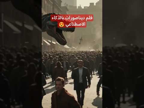 فلم ديناصورات 4 بالذكاء الاصطناعي تابع قتاتنا على اليويتوب الذكاءالاصطناعي