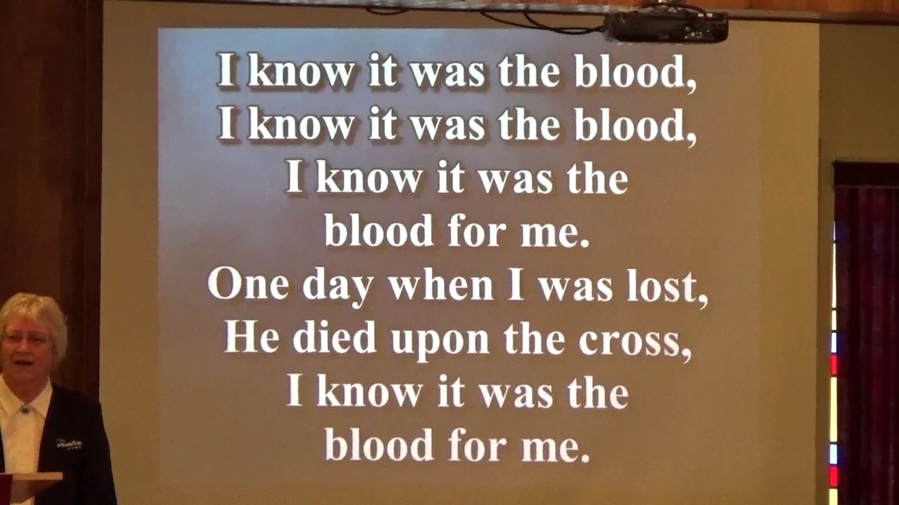 I know it was the blood youtube