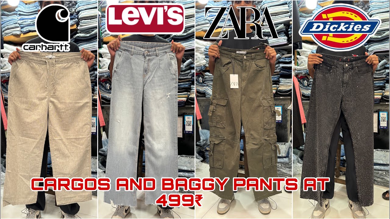 499-only-branded-cargos-and-baggy-pants-bandra-hill-road-youtube