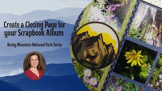 Outdoor Scrapbook Layout Album Closing Page [Pixels & PaperCrafts]