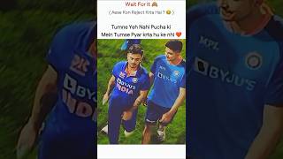 Proposal ? 🌸✨#shubmangill #ishankishan #ipl #gt #ipl2026 #cricket #ishman #gtvssrh #srh #fypシ゚viral