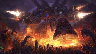 картинка: StarCraft 2 Revolution Overdrive часть 6 (наступает ночь, просыпаются заражённые)