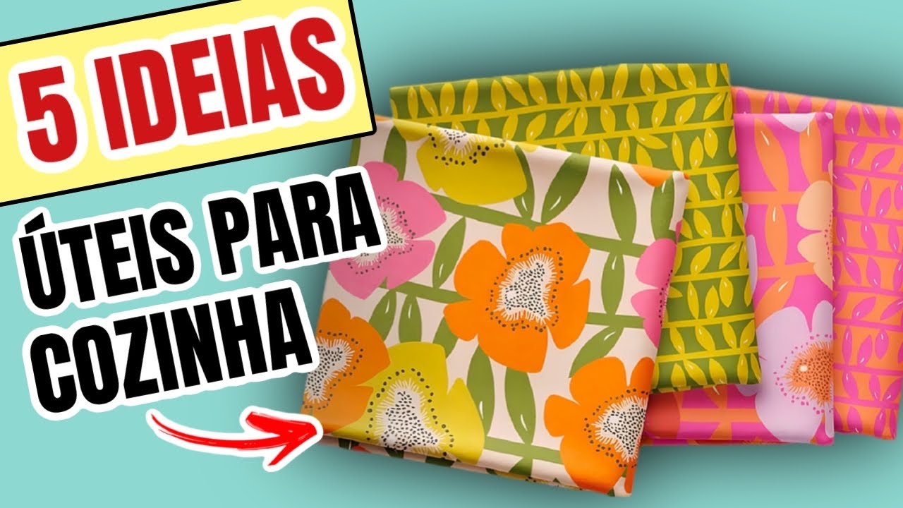 5 IDEAIS FÁCEIS, BARATAS e ÚTEIS PARA COZINHA | show de artesanato