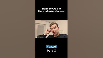 #HarmonyOS 6 Beta fixes audio sync issues #HuaweiPuraX