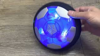 Hover Soccer Ball with Bowling Playset