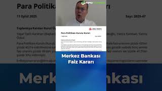 Merkez Bankası Faiz Kararı