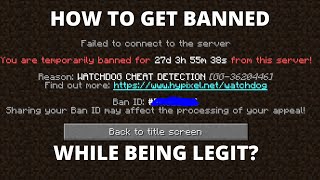 How to get false banned on hypixel (69+cps)