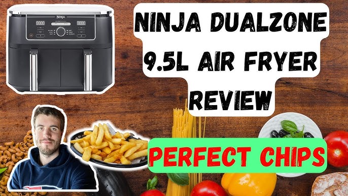 Ninja Foodi MAX Dual Zone 6-in-1 Dual Compartment Air Fryer (9.5L) AF400EU