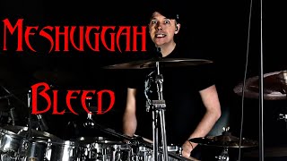 Meshuggah Bleed Drum Cover by HT
