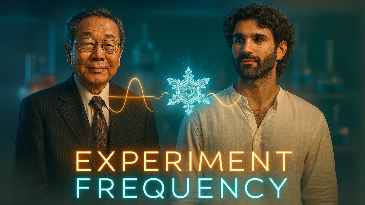 I tried Dr. Masaru Emoto's water frequency experiment... (shocking results)