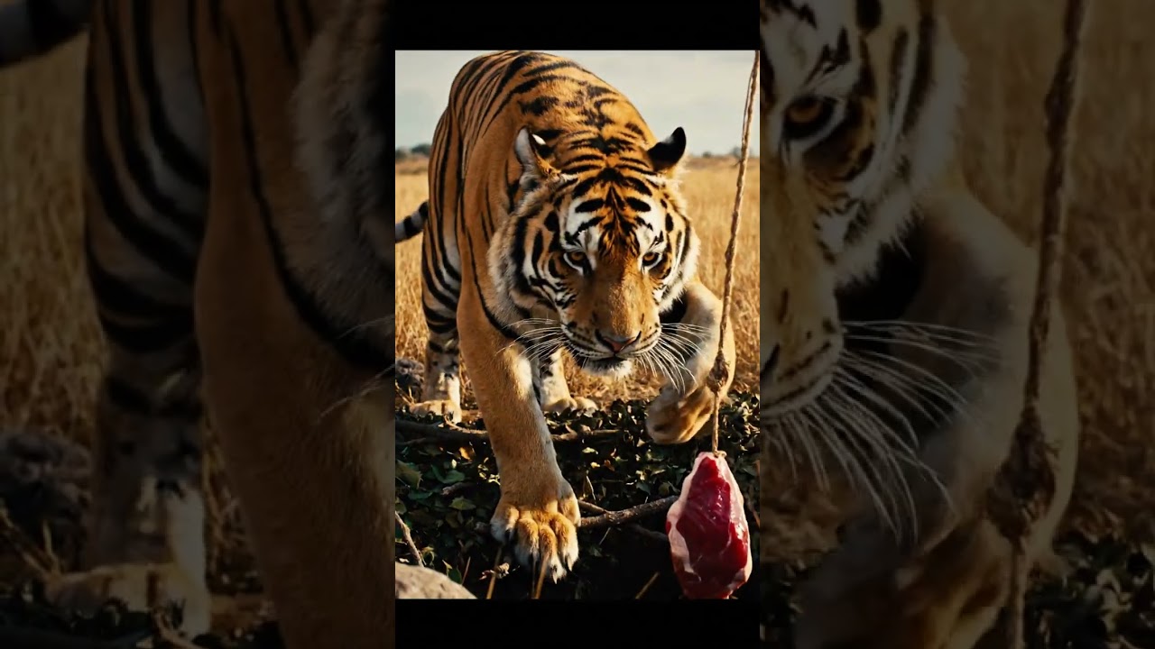 Will the Tiger Outsmart the Deadly Trap? 🐅🔥 | Suspenseful Wildlife Moment
