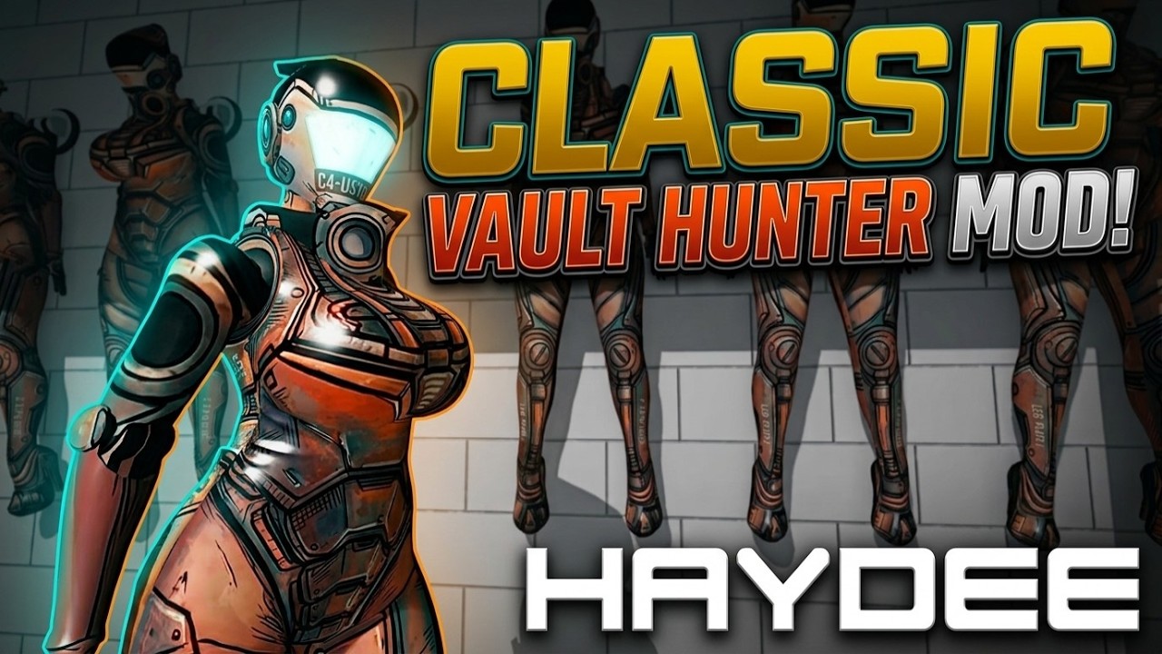 Video miniature for Vault Hunter (The Classic) Mod af TheGamerBay | Haydee | White Zone, Hardcore, Gameplay, 4K"