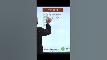 Number System UPSC CSAT 2025 | Number System Practice Questions CSAT | EduTap CSAT UPSC 2025 Maths