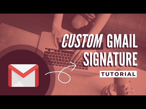 How to Design a Custom Email Signature in Gmail