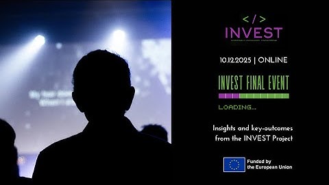 INVEST project final event - 10.12.2025