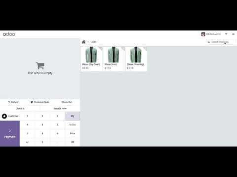 Laundry Management System Odoo v17 - video from Softhealer