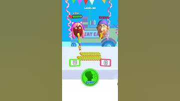 Lick Runner 3D 🥮🍦🍭🌰 Gameplay Walkthrough All Levels Android İos Part 86 #Shorts