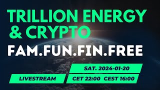 Livestream Talking about $TRLEF $TCF Trillion Energy and Crypto