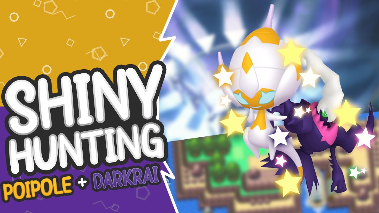 [LIVE 🔴] ⚡TIMES RUNNING OUT! • SHINY HUNTING POIPOLE + DARKRAI - BEFORE Pokemon Bank Shuts Down!⚡