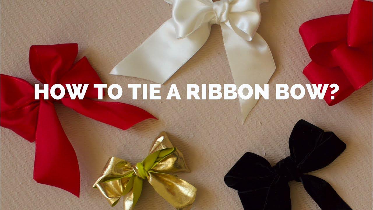 DIY: How to Tie a Loopy Bow - Save-On-Crafts