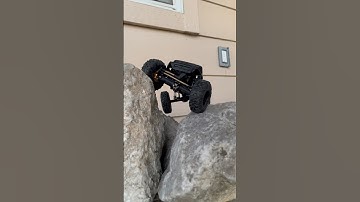 Gnarly notch climb w/ the @NachoCrawlers Supreme Like&Sub4more #scx24 #rccrawler #jconcepts #axial