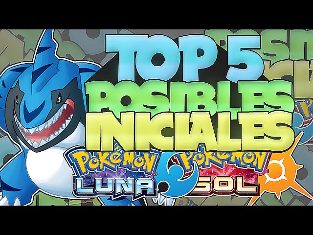 Pokémon Sol y Luna - Top pokémon iniciales tipo Planta - GuiltyBit