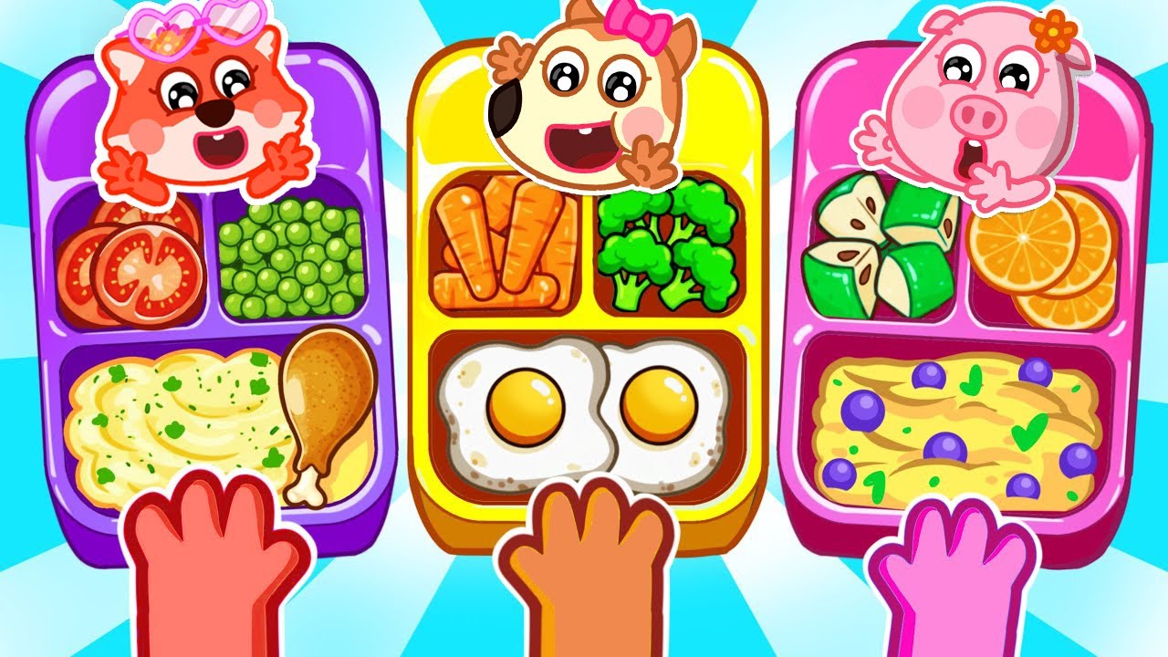 Hora da Torrada! O que tem na minha lancheira? 🥪🎒 🌸 Lucy Canções Infantis