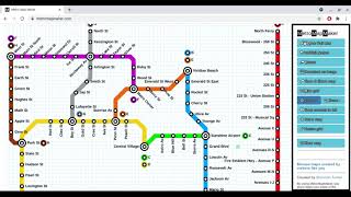 Metro Map Maker: Episode 1 - My Fictional Subway Map screenshot 2