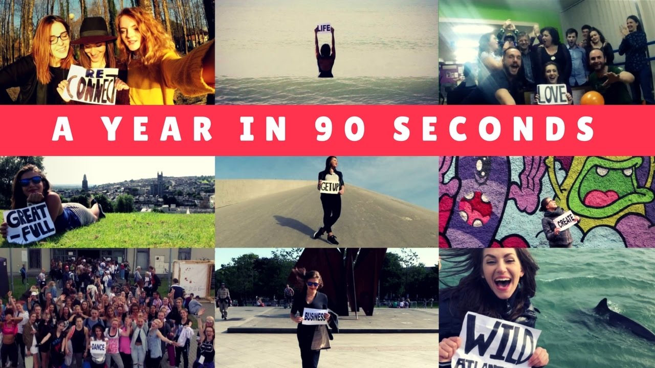 A YEAR IN 90 SECONDS YouTube