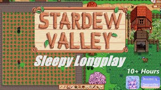 Sleepy Longplay 💤 Stardew Valley Expanded 🧑‍🌾 Chill Gameplay (No Commentary 🙊) 10+ Hours - Spring Y2